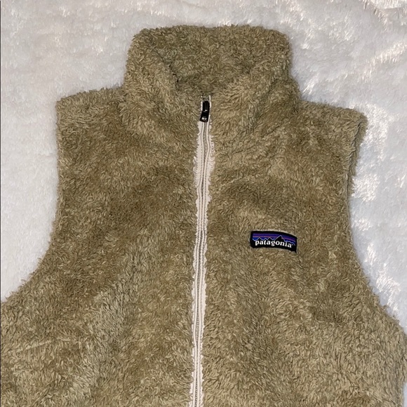 Patagonia Los Gatos khaki vest-sz small preowned - Picture 2 of 9